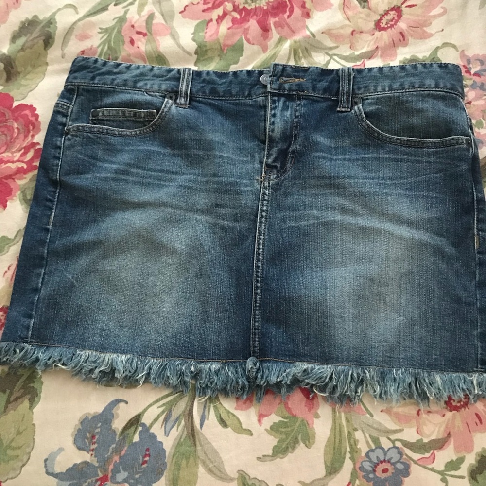 Calvin Klein classic mini Jean skirt.  VINTAGE